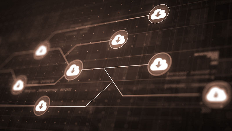 Illustration of distributed edge workers processing logo requests globally