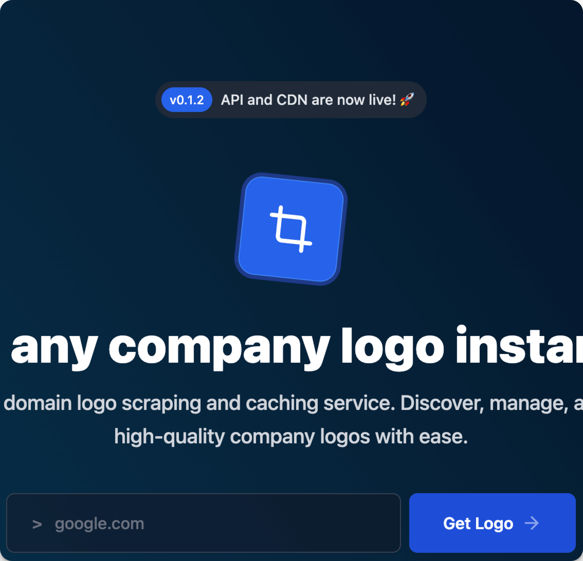BrandQL image processing showing logo normalization and resizing options